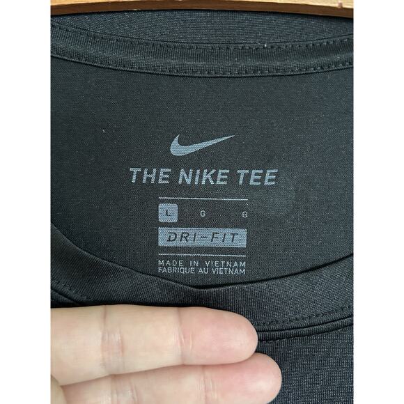 Nike Athletic Shirt “Keep on Pressin’” Dri-Fit Training T-Shirt Orange Juice L - Picture 3 of 5